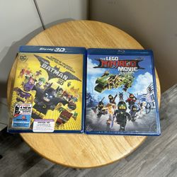 Lego Batman And Lego Ninjago Movies (New)