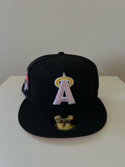 Angels New Era 59FIFTY 1989 ASG Black Pink Cap City Size 7