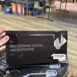 Recording vocal microphone