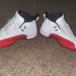 Cherry Jordan 12s Size 8.5