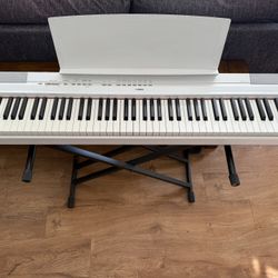 Yamaha P115 Digital Piano  And Hercules Keyboard Stand 