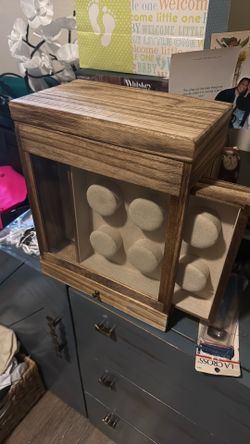 Jewelry box beige color