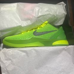 Nike Kobe VI Protro Grinch Sz12 