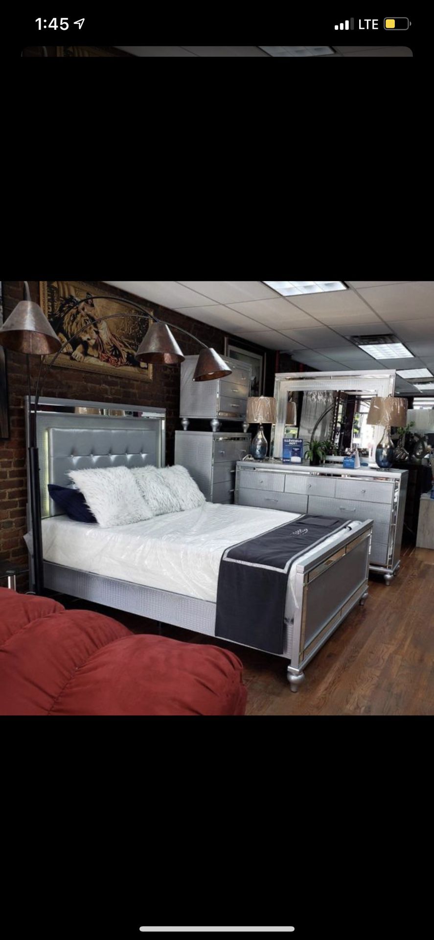 Brand New Complete Bedroom Set With Orthopedic Mattress For $1499