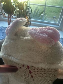 White and Pink Animal Halloween costumes