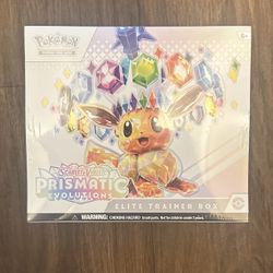 Pokemon Prismatic Evolution Elite Trainer Box 