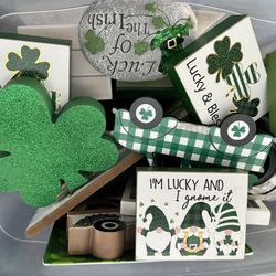 St Patrick’s Day decor 
