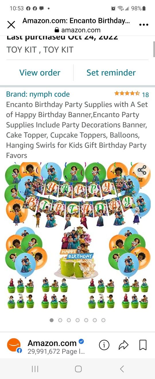 Encanto Birthday Party Decor