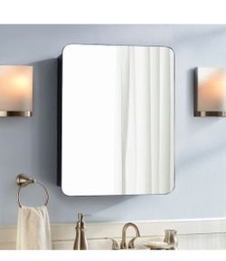 Allen  Roth  black medicine cabinet