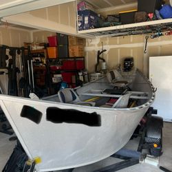 1984 Alumaweld 14.5 drift boat