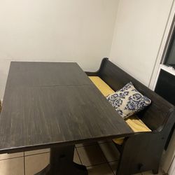 Dining Table Bench Included