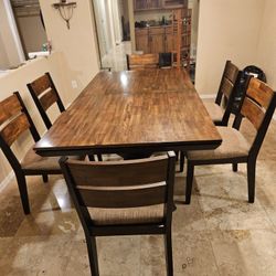 Dining Table 6 Chairs 