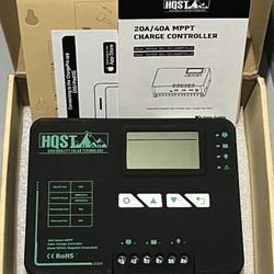 HQST 20A Smart MPPT Solar Charge Controller (New)