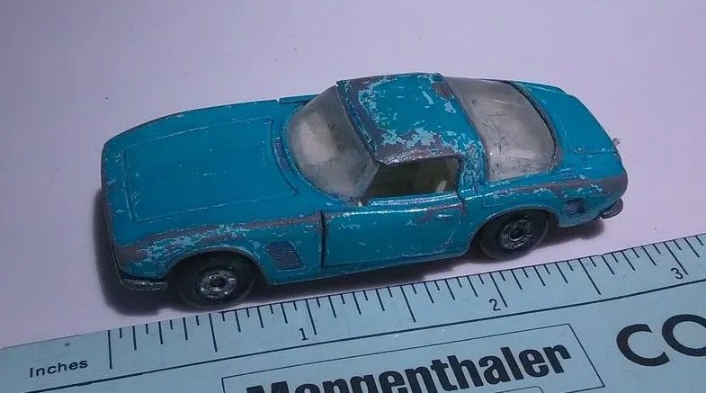 Vintage 1970s Matchbox No14 Iso Grifo with opening doors
