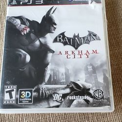 Video Game PS3 Batman Arkham City

