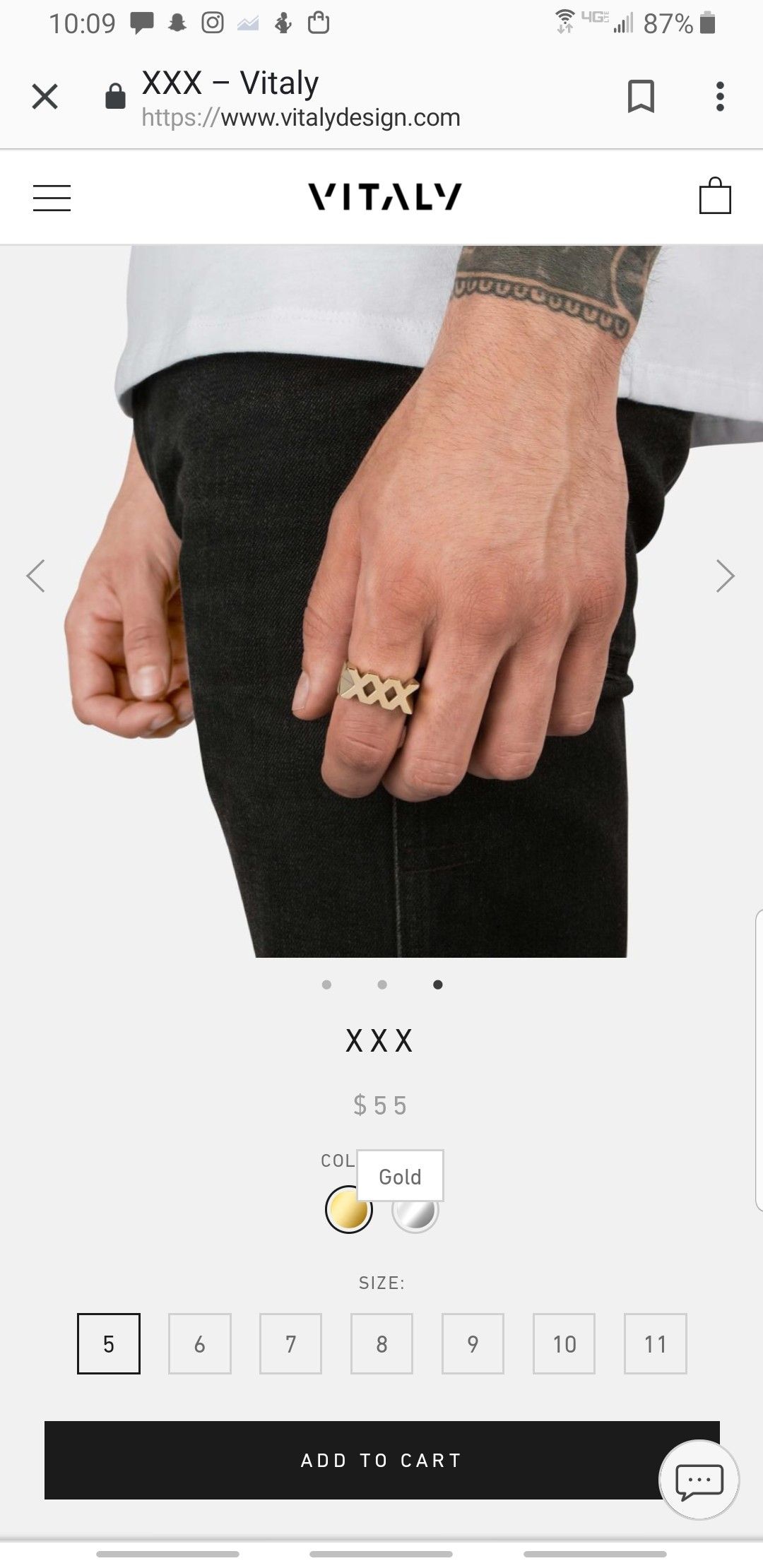Vitaly XXX ring