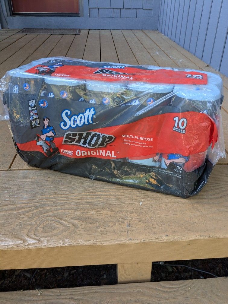 Scott Shop Towels 10 Rolls