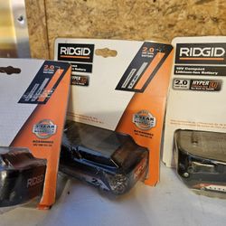 Ridgid Batteries 