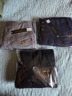 Women's High-Waist Fleece-Lined Skinny Pants Stretch Knit Denim Jeggings L