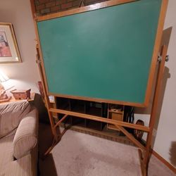 $120 - 36 x 48 reversible Quartet chalkboard - going value new is $300+ to over $600