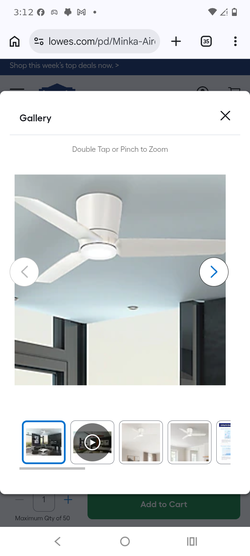 3 Minka Aire Ceiling Fans