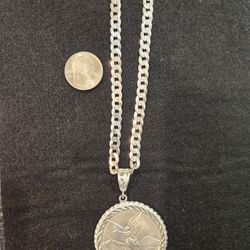 Silver Link Necklace 