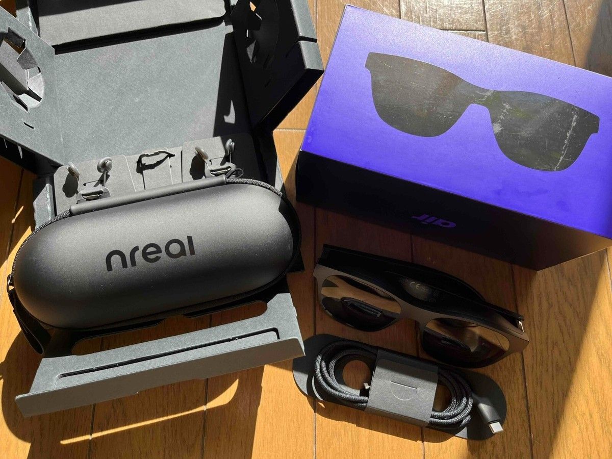 XREAL Air Black AR Smart Glasses VR Glasses from Japan