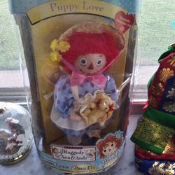 Raggedy Ann And Andy Brass Key New 2005