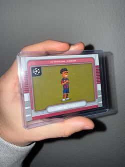 2025-26 Topps UEFA Club Competitions Barcelona Lamine Yamal 8-Bit Shots