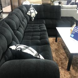 Black Sectional 