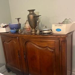 Antique French Sideboard Cabinet