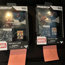 2025 Disney & Marvel FANDROP Spider-Man vs. Venom MV02 Figure Set Moose Toys NIB