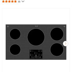 NEW EQUATOR 36” INDUCTION ELECTRIC COOKTOP IN BOX AND FACTORY WARRANTY 6/14/25