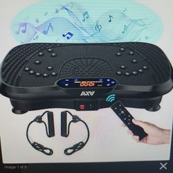 AXV Vibration Plate Exercise Machine Whole Body Workout Vibrate Fitness Plate
