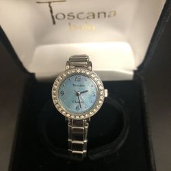 Ladies charm bracelet watch