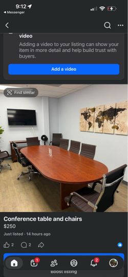 Conference Table and Chairs