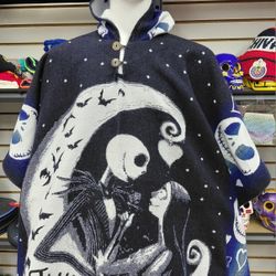 Nightmare Before Christmas Poncho 