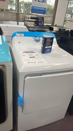 GE 6.2 cu Ft vented Electric Dryer(white)