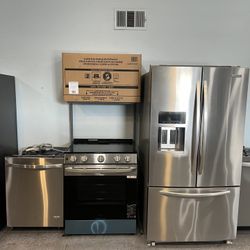 🍽️ Complete Kitchen Appliance Package – 36”Wide Refrigerator