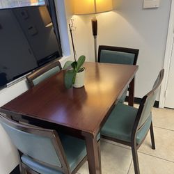 Dining Table Set (4 Chairs)