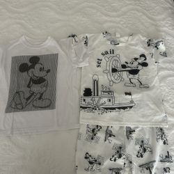Boy Disney Short Shirts 7/8T