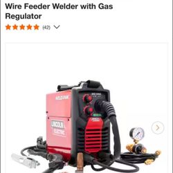 Lincoln  WELD-PAK 90i MIG and Flux-Cored Wire Feeder Welder with Gas Regulator