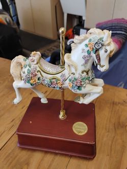 Carousel Horse Music Box