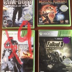 New XBOX 360 games