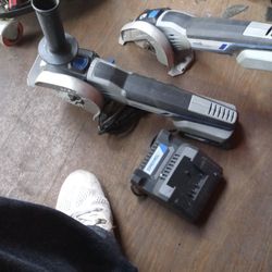 Two Dremsl Saw Cordless 1 Battery 1 Charger