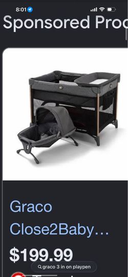 Graco play pen set
