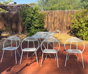MCM Vintage Salterini Rid-Jid Patio Set