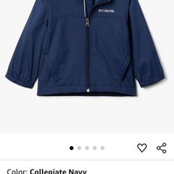 2t Blue Columbia Rain Jacket