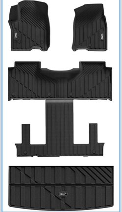 3W Floor Mats & Cargo Liner for Chevy Tahoe/GMC Yukon/Escalade
