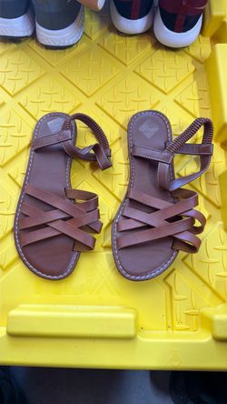 Sandals.